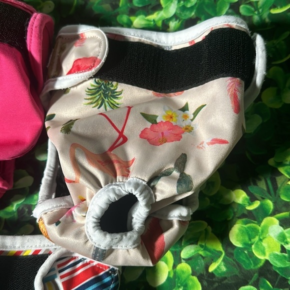 Joy Daog Female Dog Diapers for Small Dogs,3 Pack Reusable Washable Premium - Picture 12 of 16